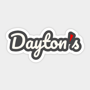 Dayton's Sticker